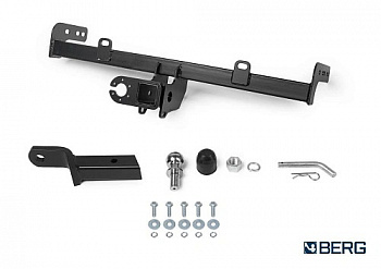 Фаркоп BERG для Lada Granta SE/LB 2011-. Тип шара: E. Нагрузки: 1100/75 кг. Вес: 8 кг. БЕЗ выреза в бампере. Артикул - (F.6017.006) от магазина ФаркопРос
