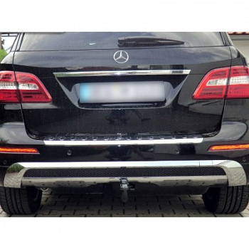 Оригинальный фаркоп 313340600001 для Mercedes M-Class w164 2006-2012, M-Class w166 2012-2019 быстросъемное вертикальное крепление шара (на ключе) (для w166 рекомендуется докупить 913406609103), Westfalia от магазина ФаркопРос