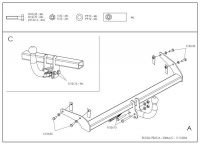 Фаркоп S084A для Skoda Felicia хэтчбек 1996-2002, Galia от магазина ФаркопРос