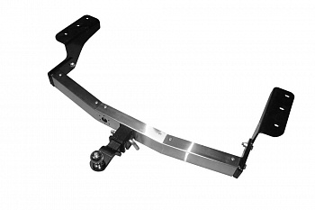 Фаркоп с накладкой из нерж. LNX-20-991124.00 PT Group для LEXUS NX  (с одной выхлопной трубой) с 2014 / TOYOTA RAV4 2013-2018 съемный квадрат от магазина ФаркопРос