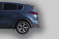 Фаркоп K124-E для KIA SPORTAGE (IV) 2018 / HYUNDAI TUCSON ( III ) 2016-2020 (кроме 2,4 л,, ШАР ВСТАВКА 50*50) от магазина ФаркопРос