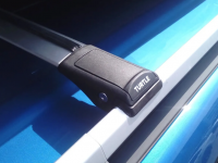 Багажник на рейлинги Turtle Shark 106 цвет серебристый от магазина ФаркопРос