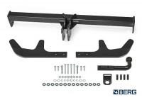 Фаркоп BERG для Lada Largus 2012-. Тип шара: A. Нагрузки: 1300/75 кг. Вес: 14,5 кг. БЕЗ выреза в бампере. Артикул - (F.6011.003) от магазина ФаркопРос