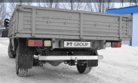 Фаркоп UPK-08-991124.00 PT Group для с НЕРЖ накладкой УАЗ пикап 2008- / УАЗ Профи 2017- (236022, 236031 (ст-т.) от магазина ФаркопРос
