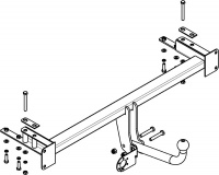 Фаркоп СV 03 для Chevrolet Lacetti седан / хэтчбек 2005-2012, Avtos от магазина ФаркопРос