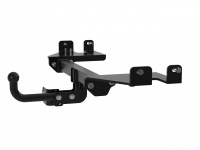 Фаркоп H23.01A на Hyundai Tucson 2004-2010, Kia Sportage 2005-2010/ Хендай Туксон 2004-2010 Киа (Кия) Спортейдж 2005-2010. Невидимый вырез в бампере. Масса ТСУ - 17,4 кг. Нагрузки: 75/750-1500*. (БЕЗ электрики) от магазина ФаркопРос