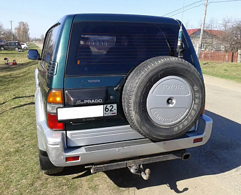 Фаркоп 3022-F для Toyota Land Cruiser Prado 90 фланцевое крепление 1996-2002, Oris от магазина ФаркопРос