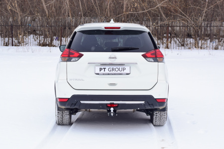 Оцинкованный фаркоп PT Group NXT-14-991122.00ZN со съемным квадратом для NISSAN X-Trail 2014 от магазина ФаркопРос