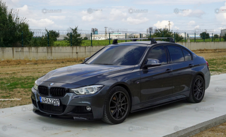 Багажник в штатные места Turtle AIR 3 Premium на BMW цвет серебристый от магазина ФаркопРос