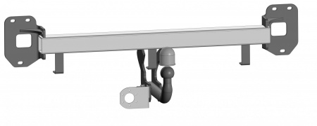 Фаркоп 9023-A Oris на Geely Tugella 2019- без выреза в бампере. Тип шара: A. Нагрузки: 1500/100 кг, масса фаркопа 15 кг (без электрики в комплекте) от магазина ФаркопРос