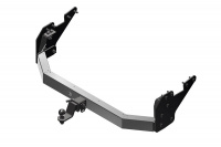 Фаркоп с хромированной накладкой THI-15-991124.00 PT Group для Toyota HILUX с 2015 - съемный квадрат от магазина ФаркопРос