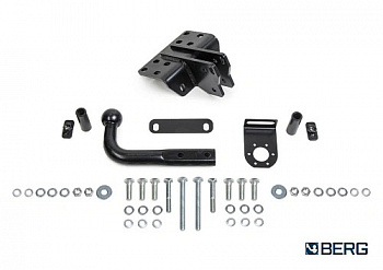 Фаркоп BERG для Toyota Land Cruiser 300 2021-. Тип шара: A. Нагрузки: 2500/75 кг. Вес: 6,5 кг. Небольшой вырез в бампере. Артикул - (F.5716.002) от магазина ФаркопРос