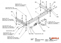 Фаркоп A.014 для Audi A5 2007-2015, Imiola от магазина ФаркопРос