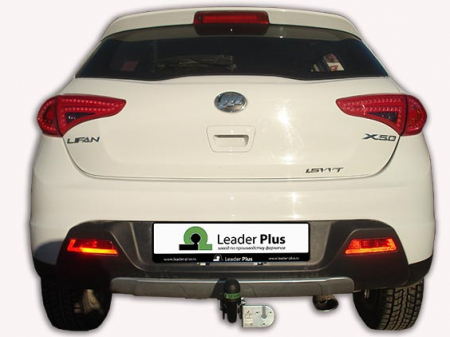 Фаркоп T-L302-BA для LIFAN X 50 2015- г.в. (С БЫСТРОСЪЕМНЫМ ШАРОМ), Лидер Плюс от магазина ФаркопРос