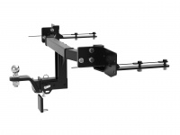 Быстросъемный фаркоп S23.02E на SsangYong Korando 2019-. НЕВИДИМЫЙ вырез в бампере. Масса ТСУ - 22 кг. Нагрузки: 75/650-1300*. (БЕЗ электрики) от магазина ФаркопРос