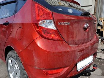 Фаркоп 4260-A для Hyundai Solaris 2014-, Oris от магазина ФаркопРос