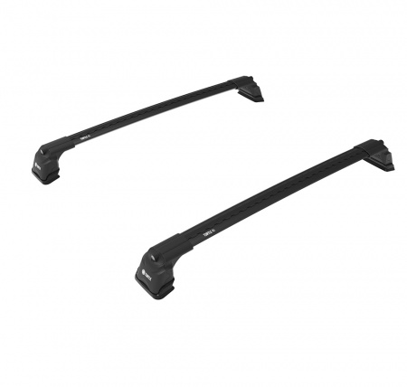 Комплект поперечин Turtle Air 3 для Nissan X-Trail 2013+ черного цвета от магазина ФаркопРос