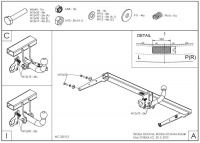 Фаркоп S105A для Skoda Octavia III sedan / wagon 2013-, Galia от магазина ФаркопРос
