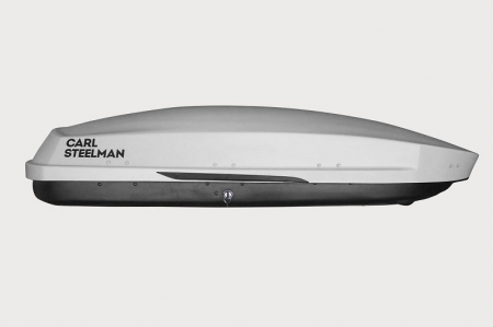 Багажный бокс на крышу Carl Steelman FANTOM 1830*830*370 темно-серый "карбон" с двухсторонним открытием(об.395л) от магазина ФаркопРос