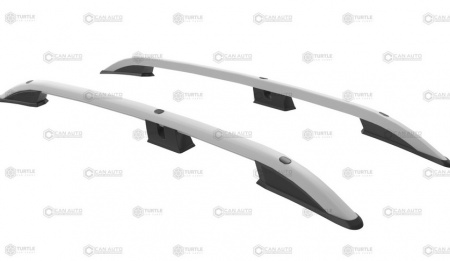 Рейлинги продольные Crown Roof Rail серый для Renault Trafic 3 короткая база (2014-2020) от магазина ФаркопРос