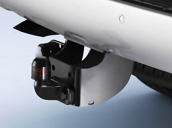 Оригинальный фаркоп 424600 на Toyota Land Cruiser 200 2008-, Lexus LX 570 2008-, Lexus LX 450d 2015, шар F, Brink от магазина ФаркопРос