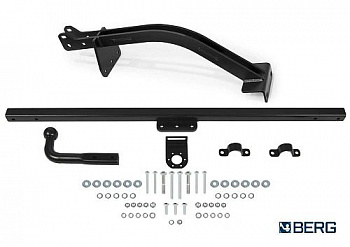 Фаркоп BERG для Lada 4x4 3d/5d, 4x4 Urban 3d/5d 1995-2004/ 2004-. Тип шара: A. Нагрузки: 900/75 кг. Вес: 14 кг. БЕЗ выреза в бампере. Артикул - (F.6014.004) от магазина ФаркопРос