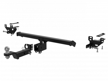 Быстросъемный Фаркоп C23.07E на CHERY Tiggo 8 / 8 Pro 2021- / 8 Pro Max 2022-/ Чери Тиго  8 / 8 Про 2021- / 8 Про Макс 2022-. БЕЗ выреза в бампере. Масса ТСУ - 15 кг. Нагрузки: 75/1500*. (БЕЗ электрики) от магазина ФаркопРос