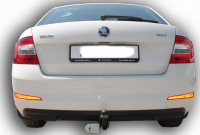 Фаркоп S108-A для SKODA OCTAVIA 3 (5E3) (хетчбек) 2013 -, Лидер Плюс от магазина ФаркопРос