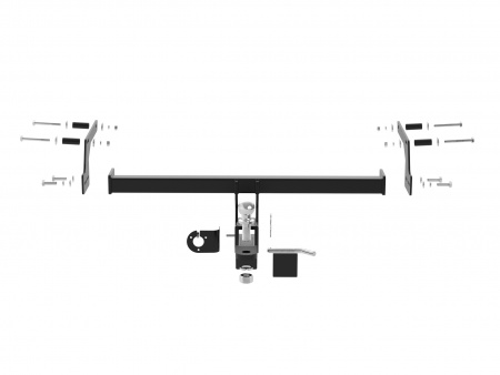 Фаркоп R23.01E на Renault Duster 2010-…/ Kaptur 2016-…/ Nissan Terrano 2014-… Тип шара: E. Нагрузки: 75/750-1500*. Масса фаркопа: 17 кг. от магазина ФаркопРос