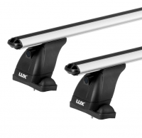 Багажник на крышу LUX, крепление в штатные места для Lada Largus универсал 2012- (БК3+дуги аэро-эконом 1,2м+КА3 LUX Largus12n (ШМ)) от магазина ФаркопРос