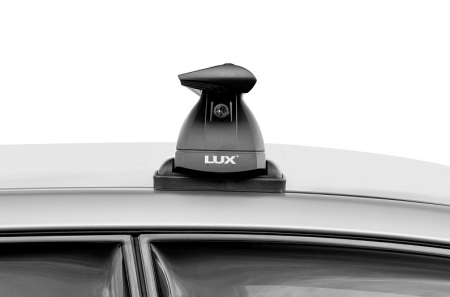Багажник на крышу LUX, крепление на гладкую крышу для Honda Shuttle II универсал 2015- (БК3+дуги аэро-трэвэл 1,2м+КА3 LUX Shuttle15n) от магазина ФаркопРос