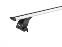 Багажник на крышу LUX, крепление за С-рельс для Volkswagen Transporter (T6) минивен 2016- (БКШМ+дуги аэро-трэвэл 1,4м+БКШМ LUX 911) от магазина ФаркопРос