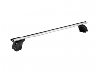 Багажник на крышу LUX, крепление за интегр. рейлинги для Volkswagen Touareg III внедорожник 2018- (БК2+дуги аэро-эконом 1,2м+КА2 LUX Touareg18i) от магазина ФаркопРос