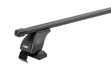 Багажник на крышу БК3 LUX, крепление на гладкую крышу для Toyota Alphard II минивен 2008-2014 (БКЗ+прямоугольные дуги 1,4м+КА3 LUX Alphard08n) от магазина ФаркопРос