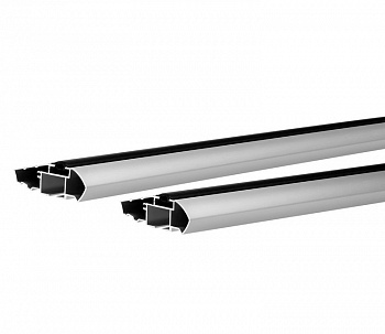 Комплект дуг аэро-трэвэл LUX 99/105см серебристых без заглушек (КДТ LUX 99/105 сер.), 792788