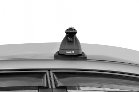 Багажник на крышу LUX, крепление в штатные места для Honda Stepwgn (БК3+дуги 1,2м аэро-классик (53мм)+КА3 LUX ШМ978n) от магазина ФаркопРос