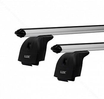 Багажник на крышу LUX, крепление за интегр. рейлинги для BMW X5 III (F15) внедорожник 2014-2018 (БК2+дуги аэро-эконом 1,2м+КА2 LUX BMW-Xi) от магазина ФаркопРос