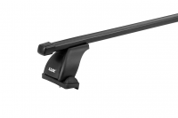 Багажник на крышу LUX, крепление за С-рельс для Volkswagen Transporter (T6) минивен 2016- (БКШМ+прямоугольные дуги 1,4м+БКШМ LUX 911) от магазина ФаркопРос